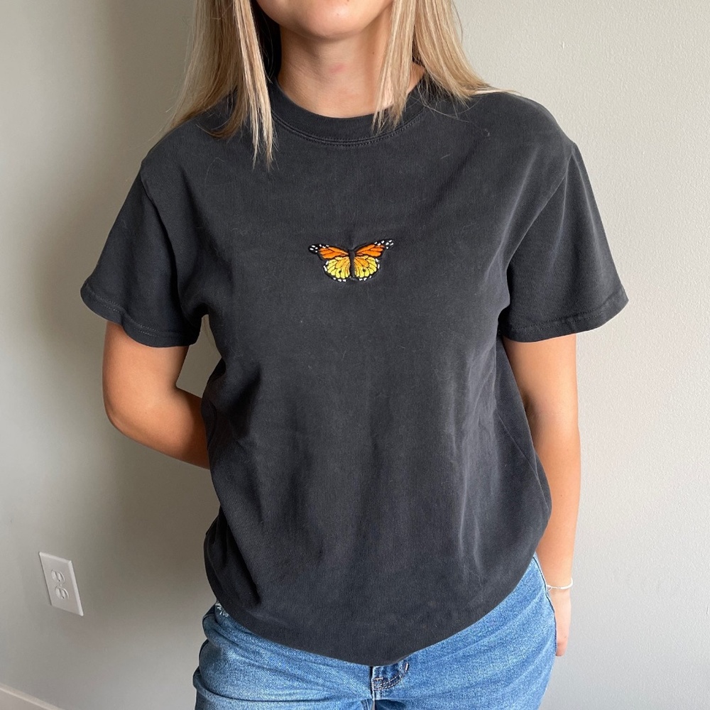 Brandy Melville Butterfly Shirt XS